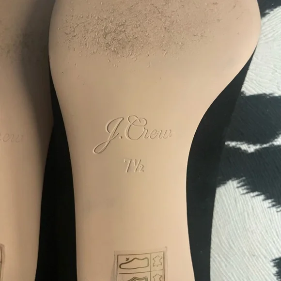 J. Crew Black Suede Heels - Picture 7 of 7